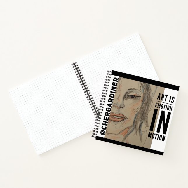 Cuaderno Hermosas opciones de revistas de arte que valorará (Interior)