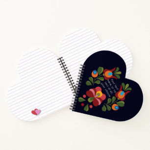 Cuaderno Hermoso Arreglo Floral