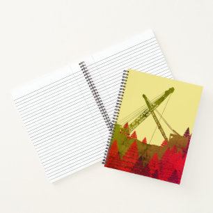Cuaderno Hermoso arte de ingeniería de operaciones de North