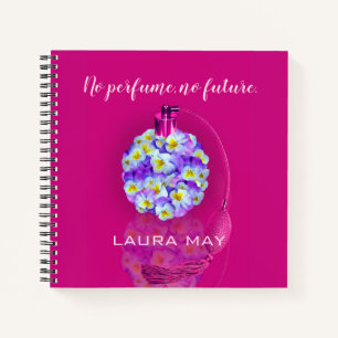 Cuaderno Hermoso Atomizador Pansy