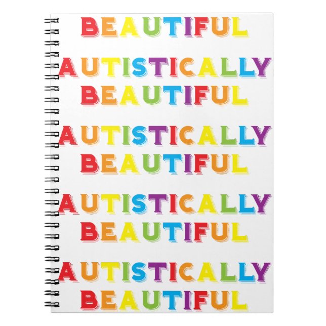 Cuaderno Hermoso autista (Frente)