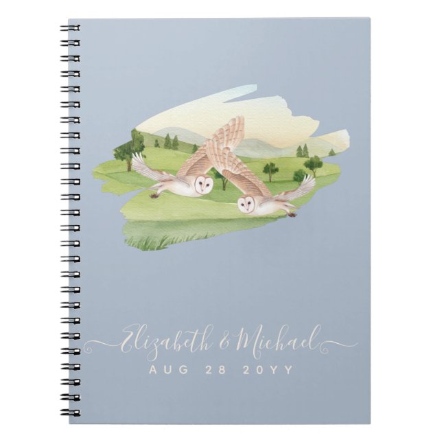 Cuaderno Hermoso Boda de OWLS (Frente)