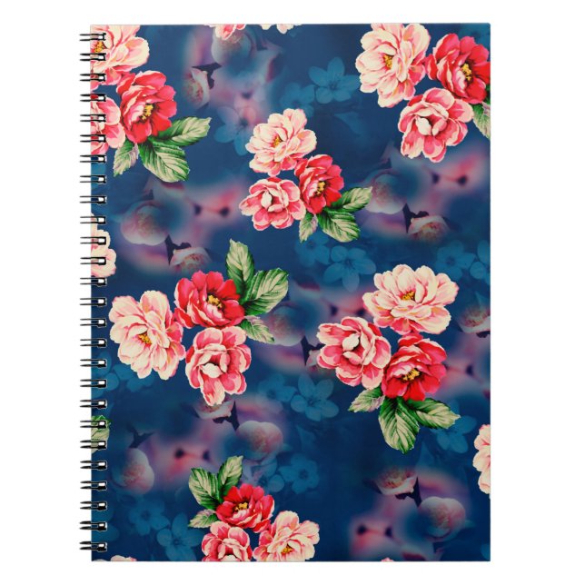 Cuaderno Hermoso bullicio de flores acuáticas sin igual con (Frente)