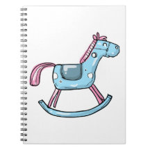 Hermoso caballo mecedor