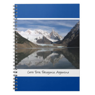 Cuaderno Hermoso Cerro Torre, Patagonia, Montaña Vista