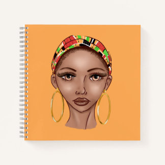 CUADERNO HERMOSO CHICA NEGRO NATURAL