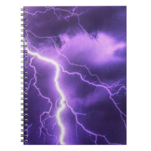 Cuaderno hermoso cielo, trueno