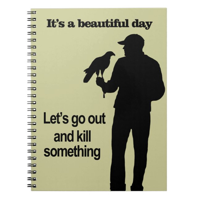Cuaderno Hermoso día de la Falconería (Frente)