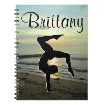 HERMOSO DIARIO DE GIMNASTICA PERSONALIZADO SUNRISE