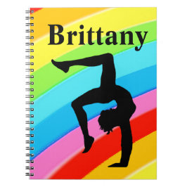 CUADERNO HERMOSO DIARIO PERSONALIZADO DE GIMNASTICS
