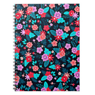 Cuaderno Hermoso Ditsy Floral Background-56676