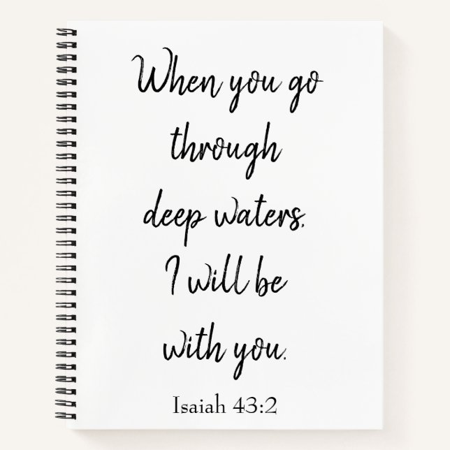 Cuaderno Hermoso estaré contigo (Anverso)