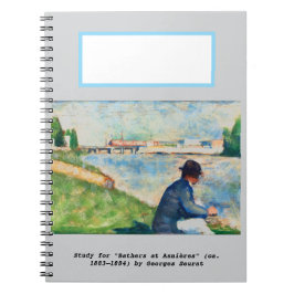 Cuaderno Hermoso estudio educativo de Georges Seurat
