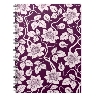 Cuaderno Hermoso fondo floral