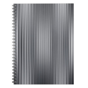 Cuaderno Hermoso fondo gris vertical abstracto con l