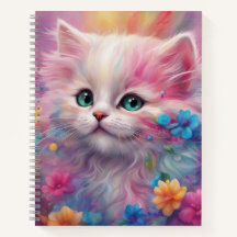 Hermoso Gato Blanco Fluffy