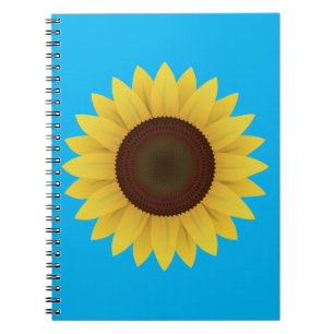 Cuaderno Hermoso girasol de verano