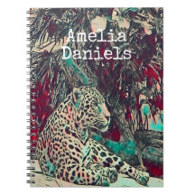 Hermoso Monograma de Ilustracion Jaguar