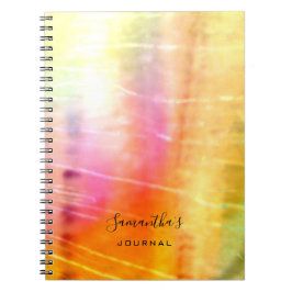 Cuaderno Hermoso Naranja Resumen Diario