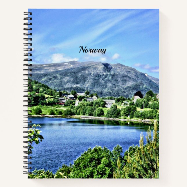 Cuaderno Hermoso Noruega,  (Anverso)