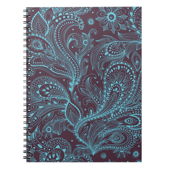 Cuaderno Hermoso ornamento inmaculado (Frente)