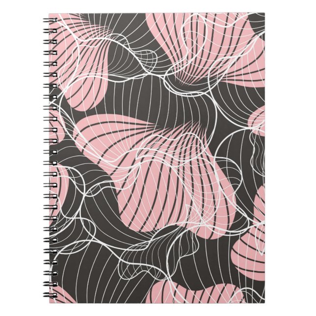Cuaderno Hermoso patrón colorido abstracto sin fisuras. Rev (Frente)