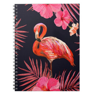 Cuaderno Hermoso patrón de verano floral sin fisuras