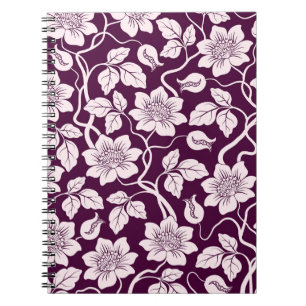Cuaderno Hermoso patrón floral