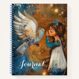 Cuaderno Hermoso Susurro con Chica joven