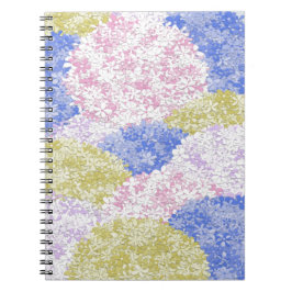 Cuaderno Hermosos Campos De Hidrangeas