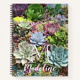 Cuaderno Hermosos Suculentos