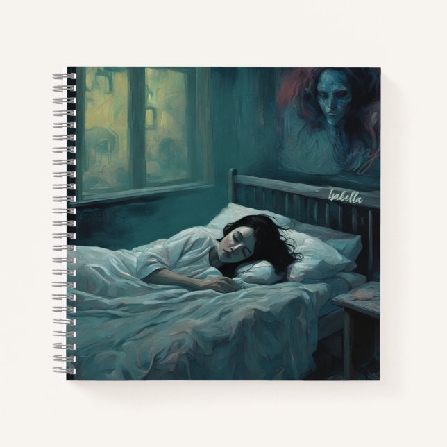 Cuaderno Hermosos sueños Chicas durmientes (Anverso)