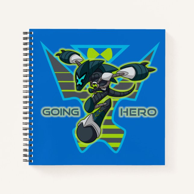 Cuaderno Héroe en marcha - Omni-Kix XLR8 (Anverso)