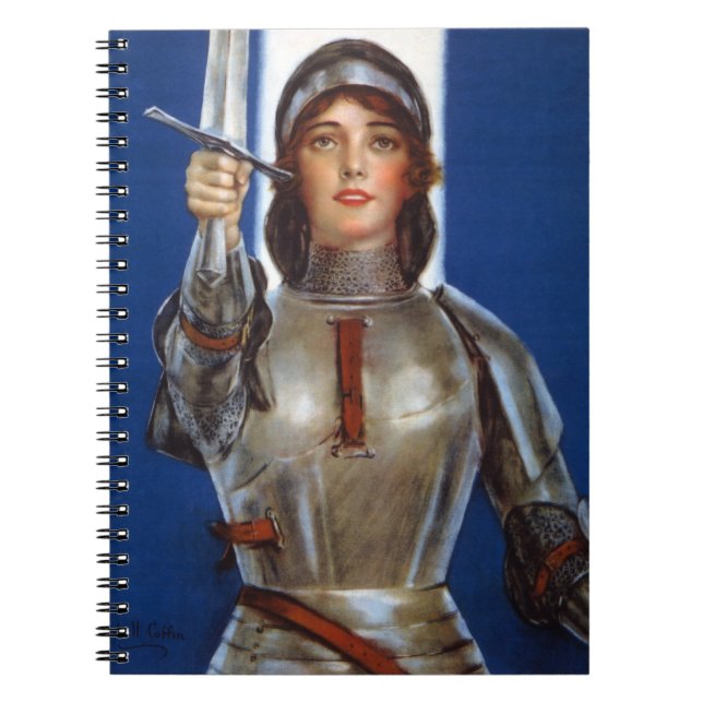 Cuaderno Héroe nacional de Juana de Arco (Frente)