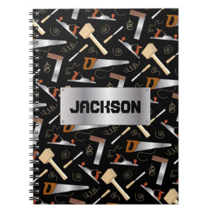 Cuaderno Herramientas de carpintería personalizada