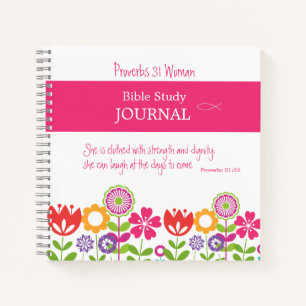 Cuaderno Herramientas de estudio de la biblia Proverbs 31