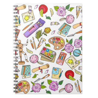 Cuaderno Herramientas de Pintura Impresiones