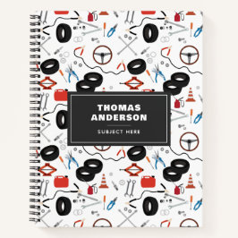 Cuaderno Herramientas mecánicas para automóviles