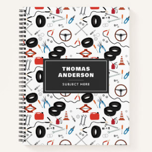 Cuaderno Herramientas mecánicas para automóviles
