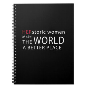 Cuaderno HERstoric Women Empowerment Quote