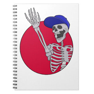 Cuaderno Hey Amigos Esqueleto Divertido y Genial