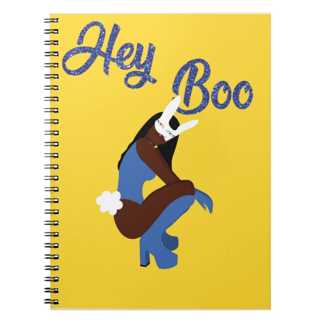 Cuaderno ¡Hey Boo! Chicas conejitas (Frente)