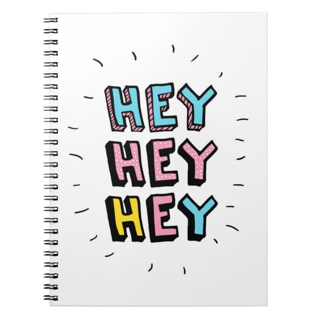Cuaderno Hey Hey Hey Hey (Frente)