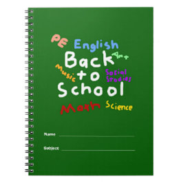 Cuaderno HI54EDU De vuelta a la escuela