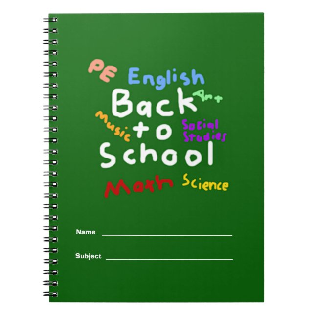 Cuaderno HI54EDU De vuelta a la escuela (Frente)