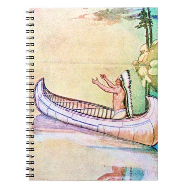 Cuaderno Hiawatha Magic Canoe (Frente)