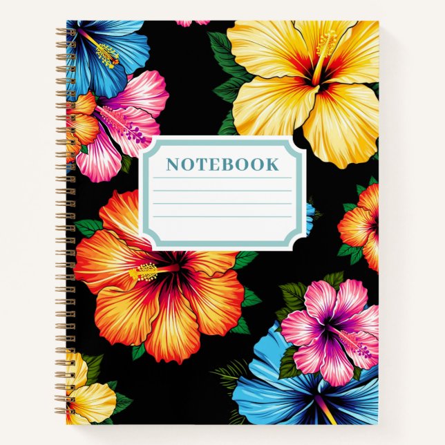 Cuaderno Hibiscus tropical (Anverso)