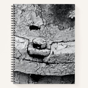 Cuaderno Hidrante de Fuego Viejo y Oxidado Fotografía de Ce