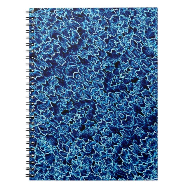 Cuaderno Hiedra Azul Escarchada Cool (Frente)
