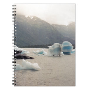 Cuaderno Hielo azul